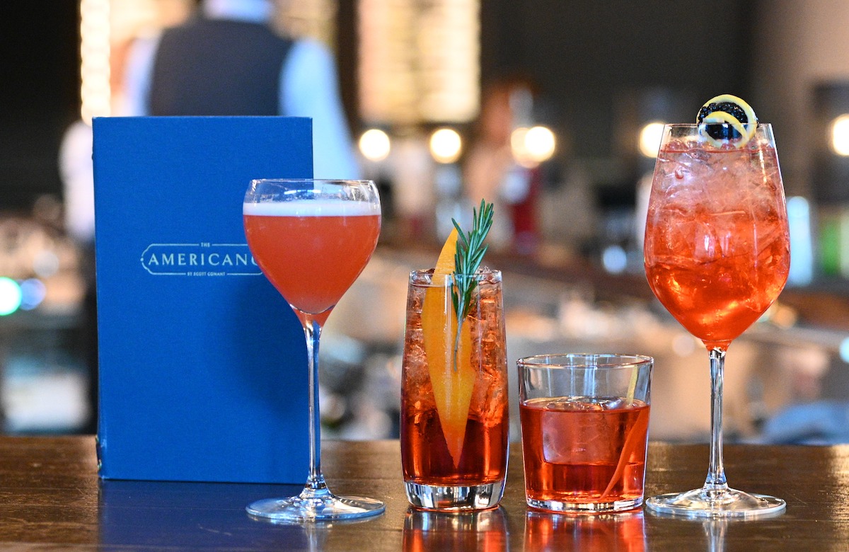 Aperitivo hour at the Americano at InterContinental Buckhead Hotel. | Photo by the Americano