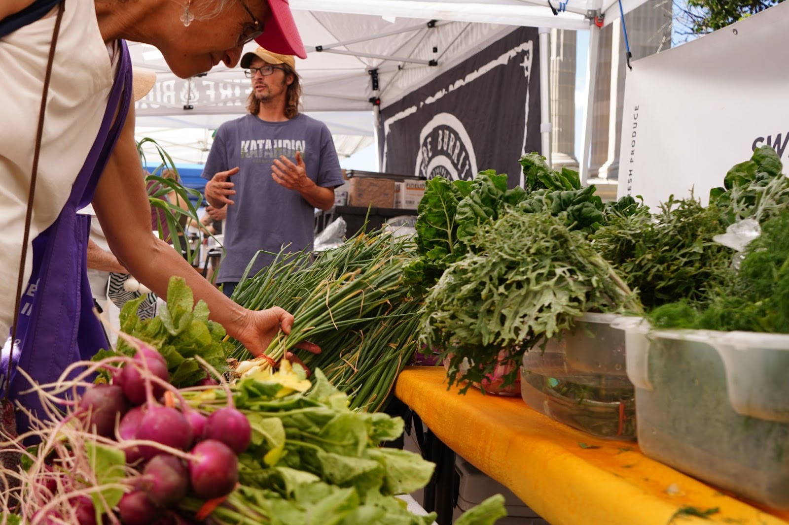 Switch Gears Farm and others offer fresh produce | Photo by City Park Farmers Market