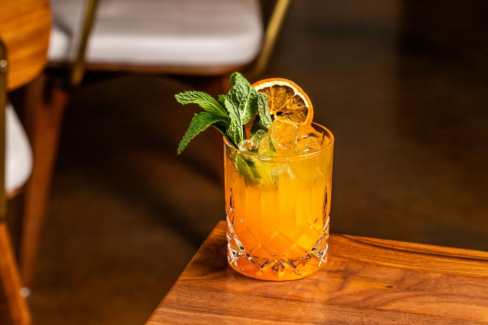 The Carrot Crush cocktail appears on Apple Blossom’s spring menu | Photo by Casey Wilson - DiningOut The Carrot Crush cocktail appears on Apple Blossom’s spring menu | Photo by Casey Wilson