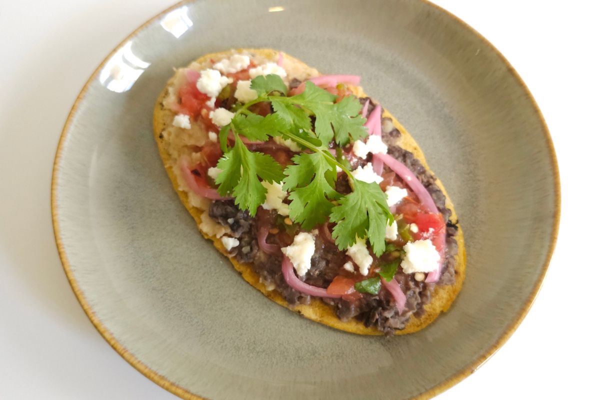 The hurache is a classic dish named after the sandal. | Photo by Juntos