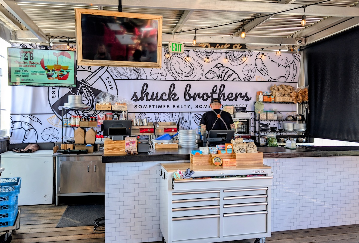 Visit Shuck Brothers on the second floor of Avanti Denver now. | Photo by Linnea Covington