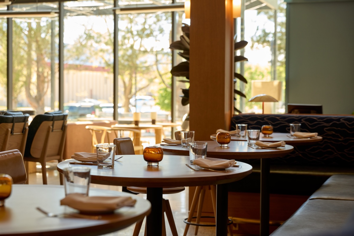 The dining room at East & Co. | Photo by John Robson Photography