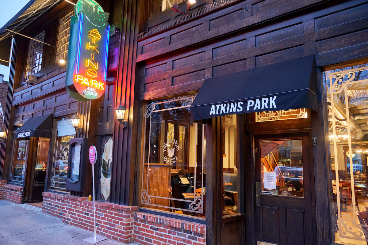 Atkins Park is a neighborhood tavern and one of Atlanta’s most enduring restaurant landmarks. | Photo by Atkins Park