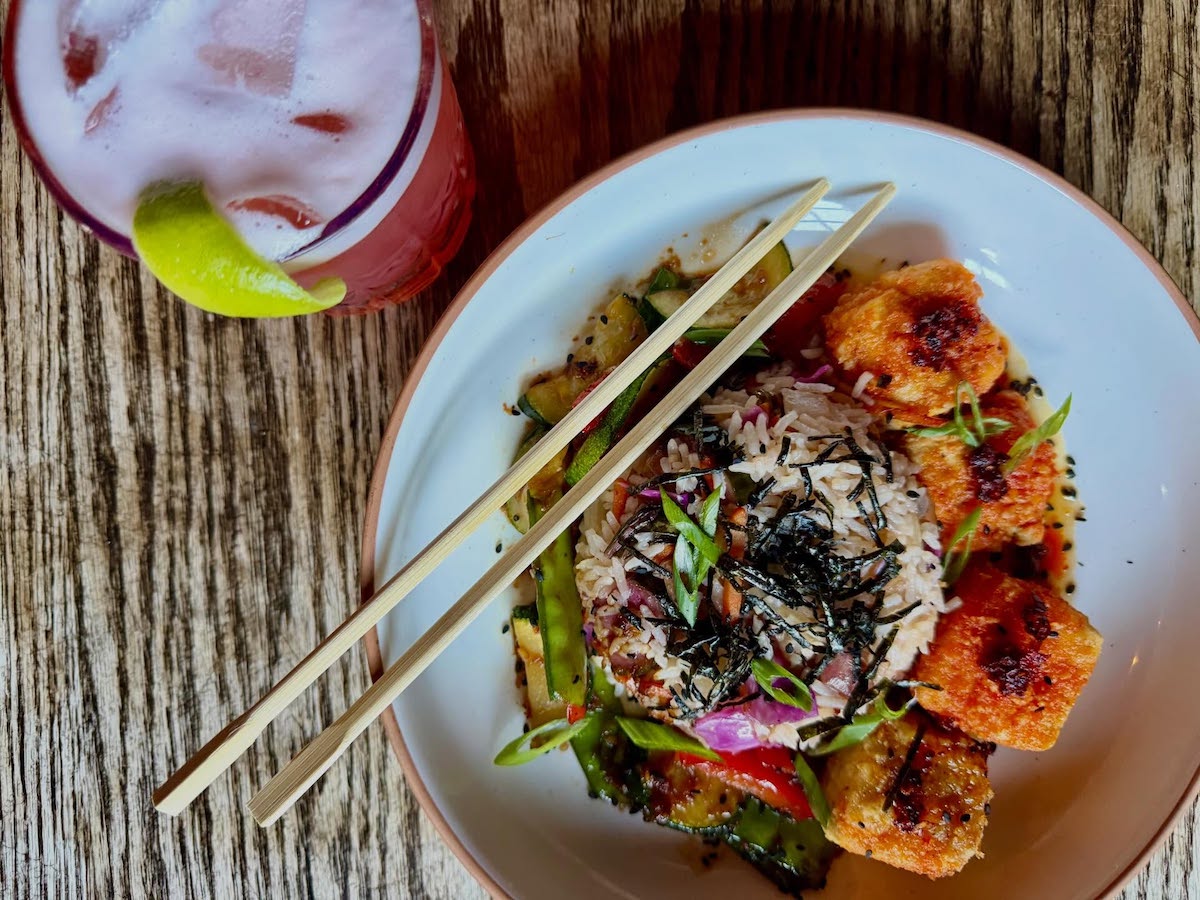 Spring tofu bowl at Argosy. | Photo by Argosy