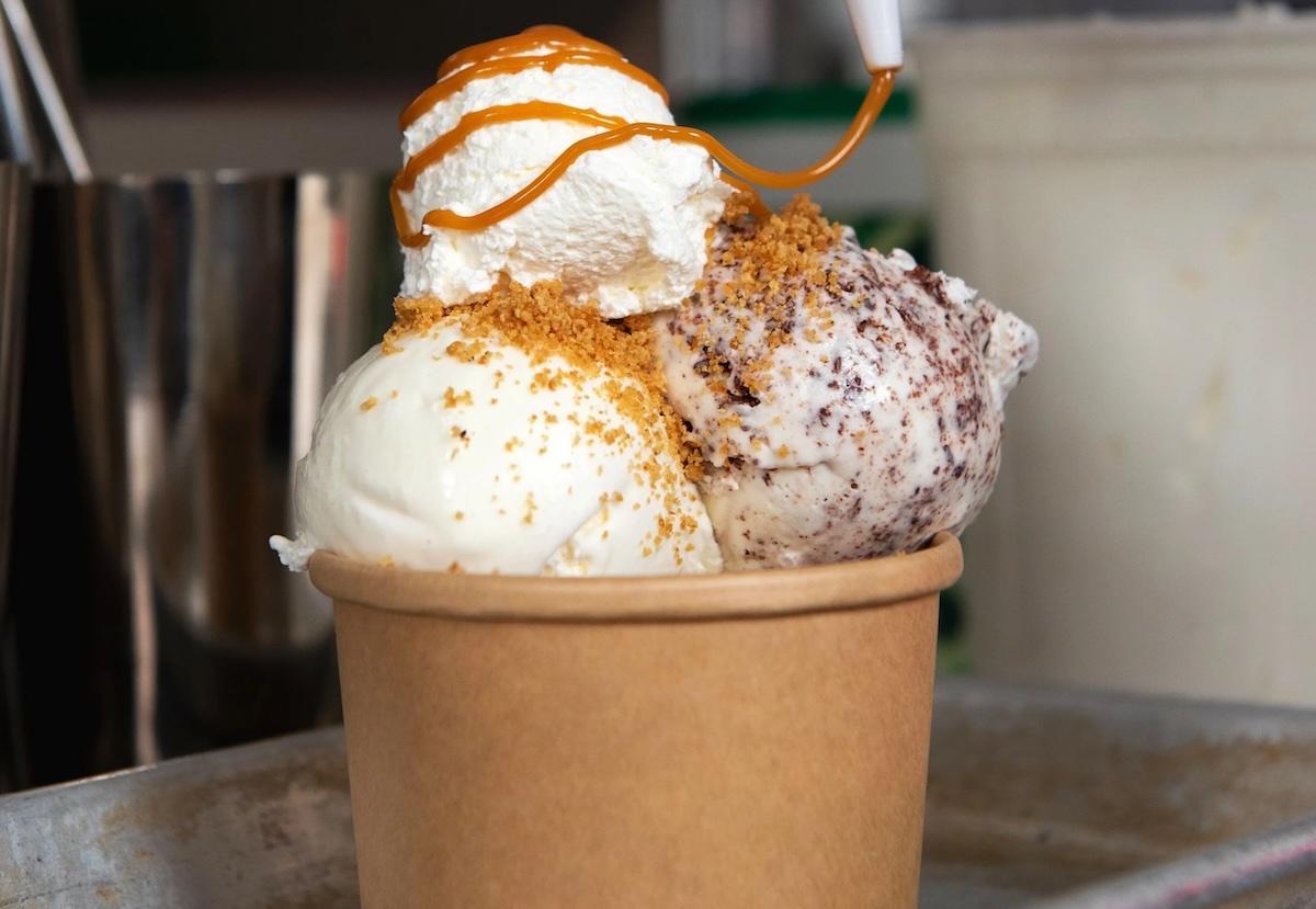 Ice cream sells out daily at Caffè Panna. | Photo by Liz Clayman