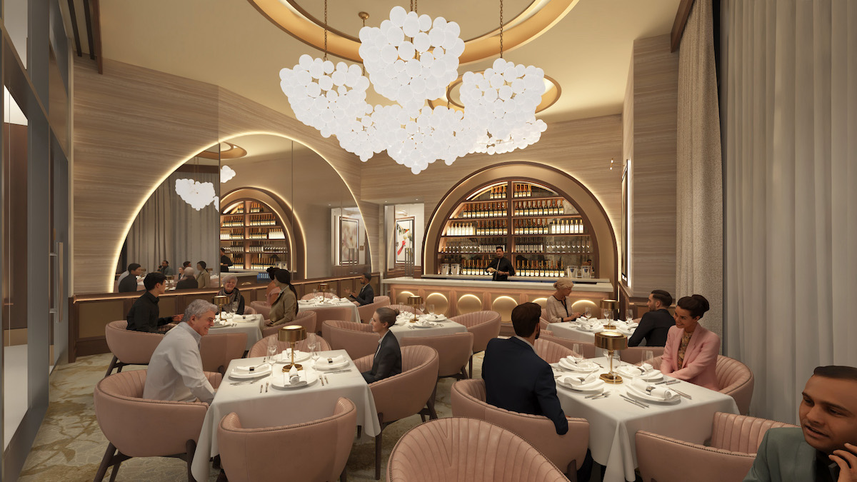 Champagne Room Rendering courtesy of Mack Allens - DiningOut A rendering of the Champagne Room at Mack Allen's. | Photo by Mack Allen's