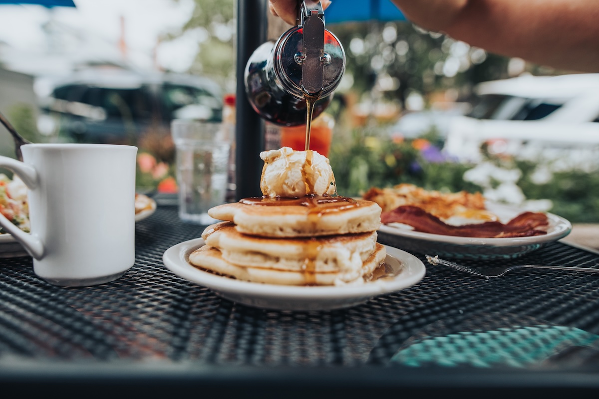 Can't go wrong with diner pancakes. | Photo courtesy of Chef Zorba's