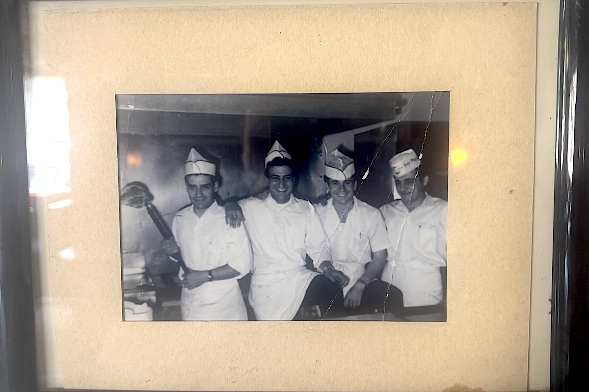 DEN_Columbine_Tony_Mike_and_employees_by_Socrates_Apergis - DiningOut Old photos of chefs from Columbine Steak House. | Photo courtesy of Socrates Apergis