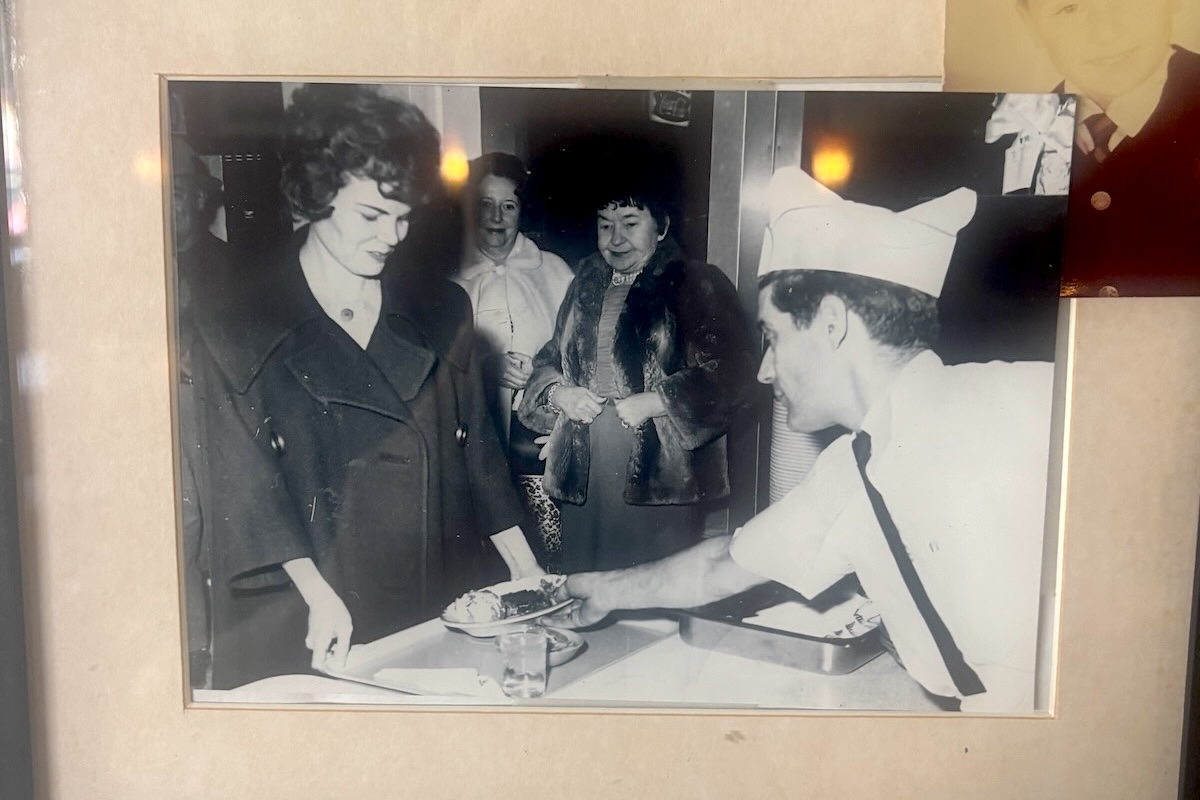 DEN_Columbine_first_customers_ever_served_by_Socrates_Apergis - DiningOut The first customers ever served at Columbine Steak House, back in 1961. | Photo courtesy of Socrates Apergis