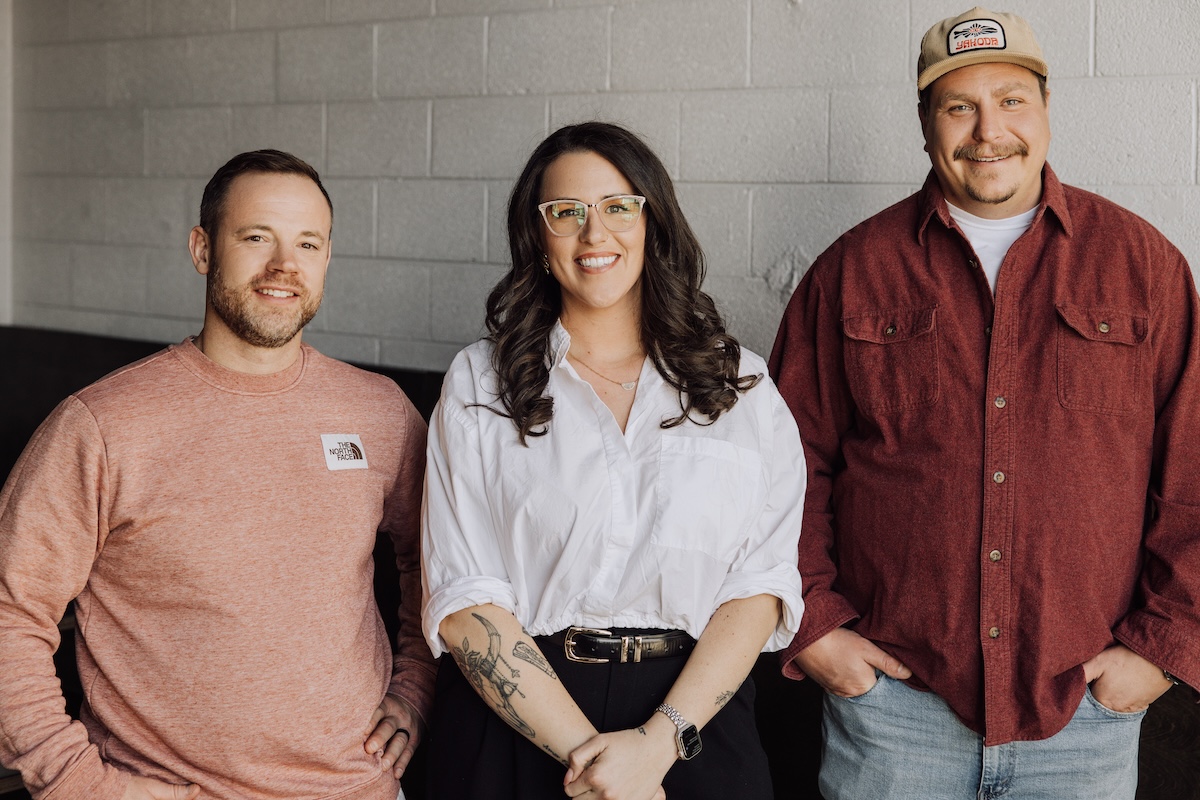 DEN_Johnny_Bechamel_team - DiningOut Alex Figura, Lulu Clair, and Spencer White run Dio Mio, Redeemer Pizza, and Johnny Bechamel's together. | Photo courtesy Mama's & Papas Hospitality