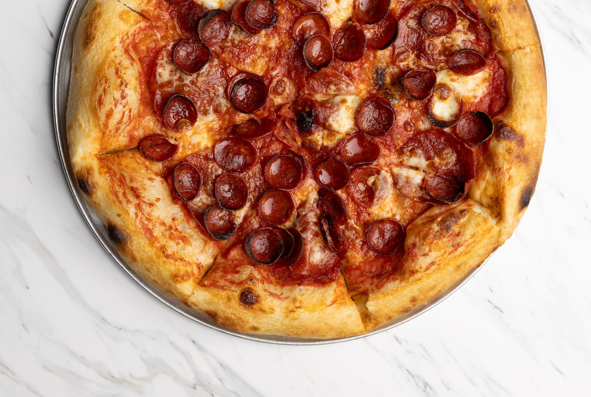 DEN_Johnny_Bechamel_pizza - DiningOut Get a solid pepperoni pizza at Johnny Bechamel's. | Photo by Luke Gottlieb