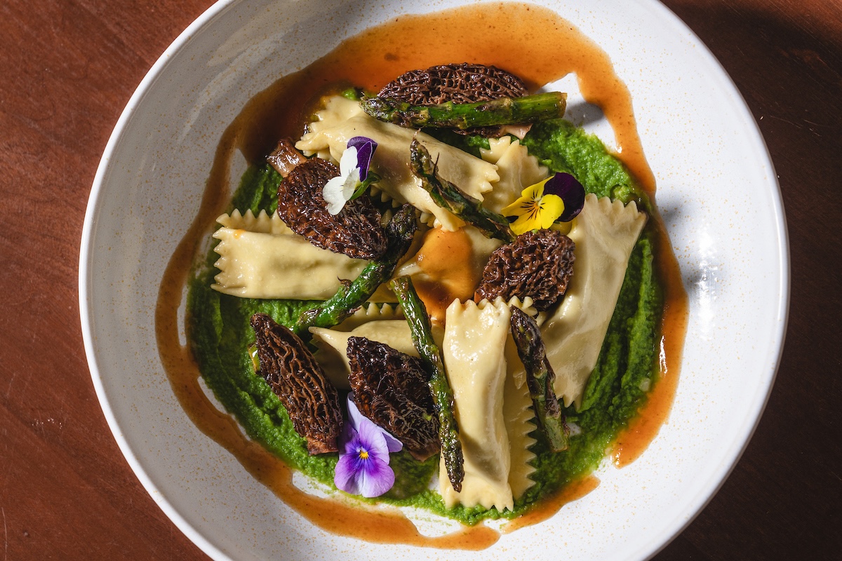 Expect seasonal pastas such as this agnolotti. | Photo by Stephanie Kelly Photo
