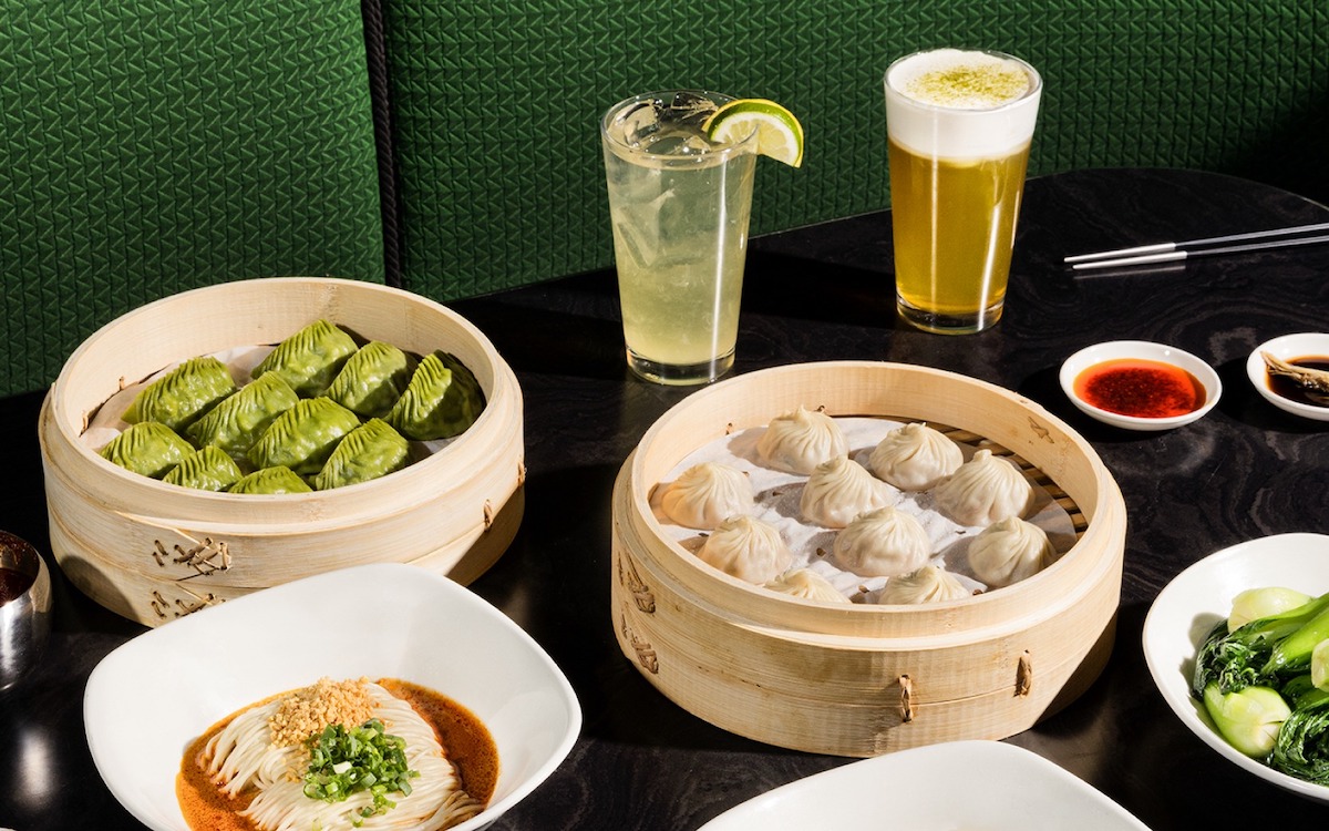 Soup dumplings, sesame noodles, cocktails and more at Din Tai Fung. | Photo by Din Tai Fung