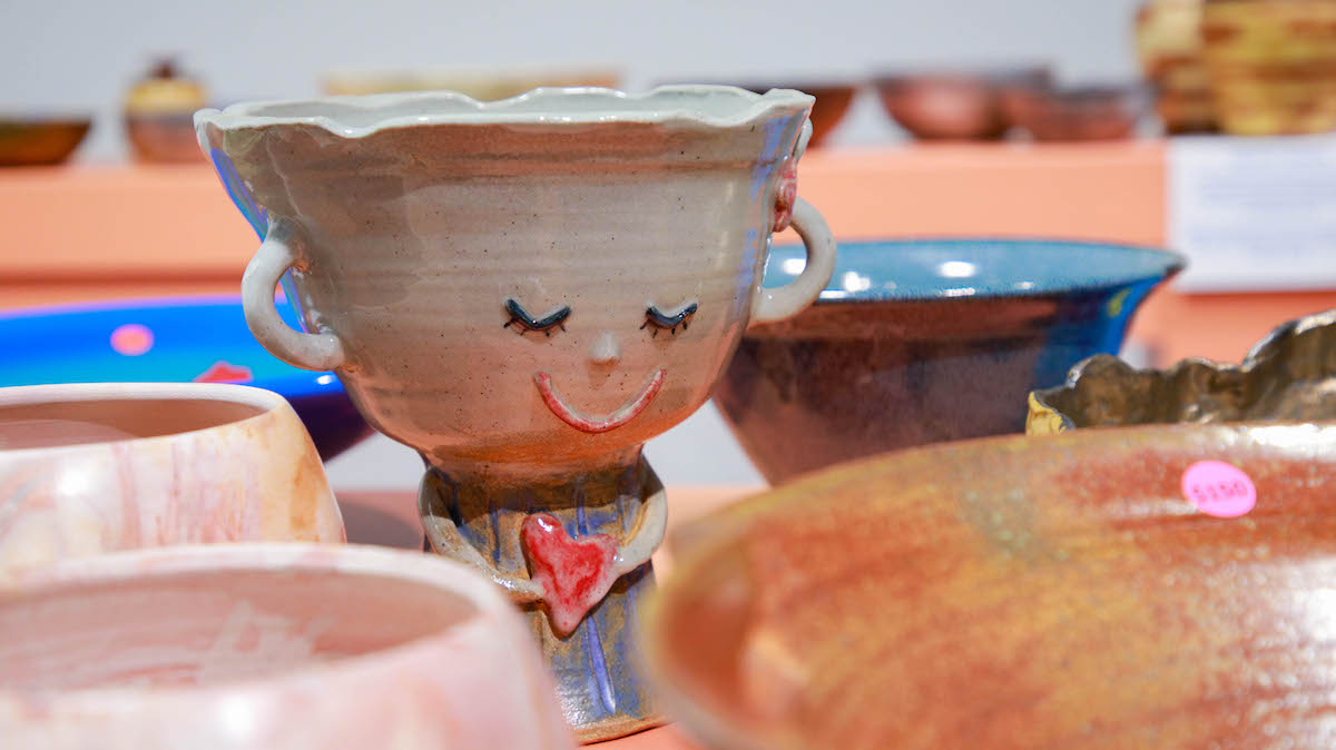 More than 1,500 one-of-a-kind handcrafted bowls created by Houston-area artists will be available for purchase at the 20th annual Empty Bowls Houston fundraiser benefiting the Houston Food Bank. | Photo by Empty Bowls Houston