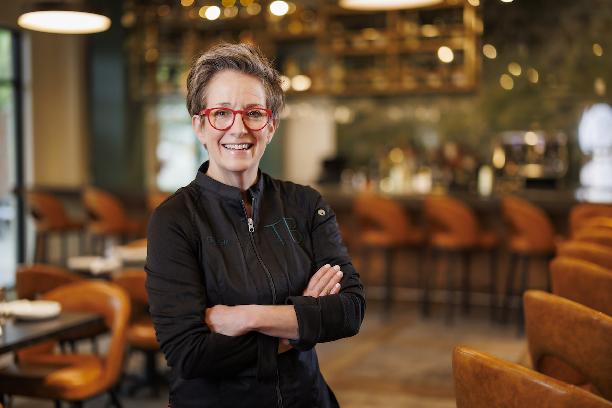 Chef Erin Wilis at her new Trattoria Bugatti. | Photo by Samantha Marie Photography