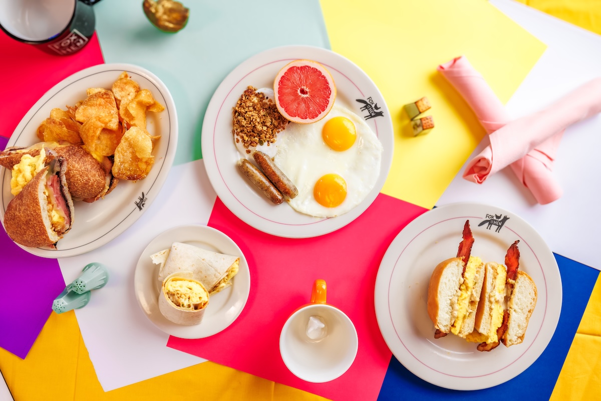 Bright and full of breakfast diner vibes, Fox and the Hen is a must visit. | Photo courtesy of Culinary Creative Group