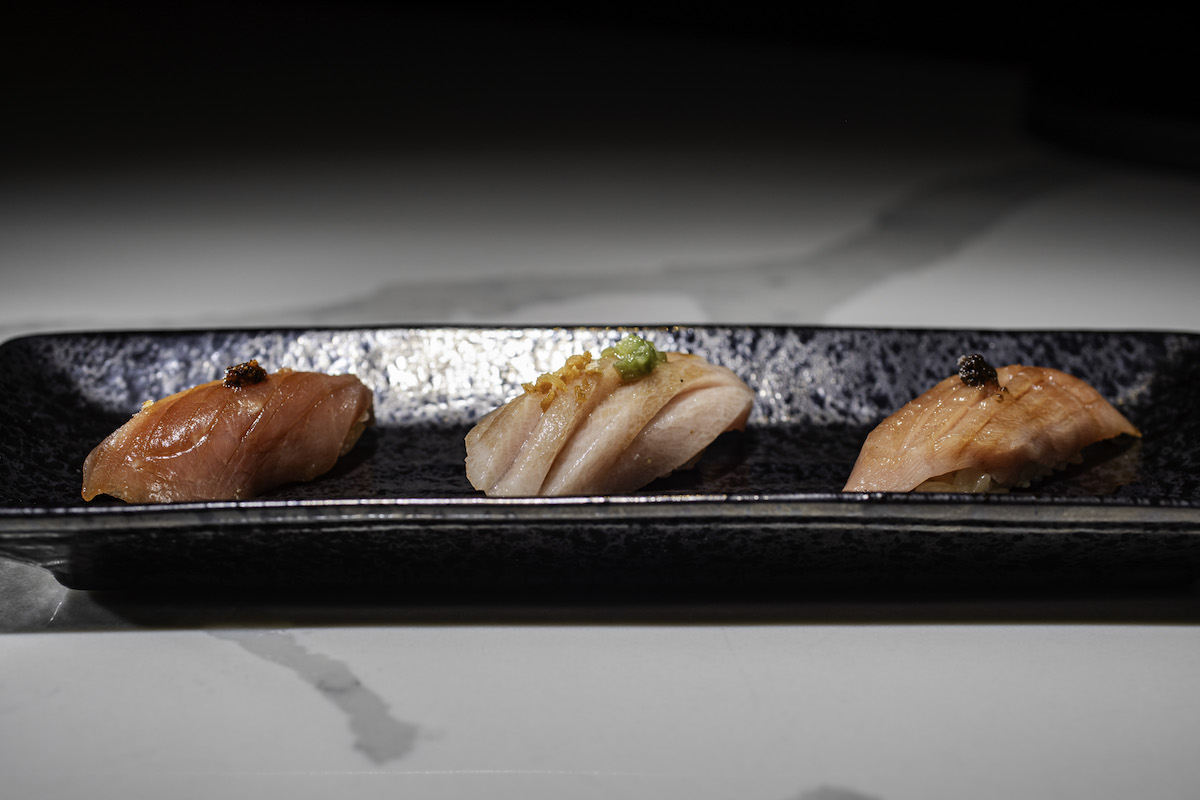 Nigiri at Hidden Omakase. | Photo by Abante Photography