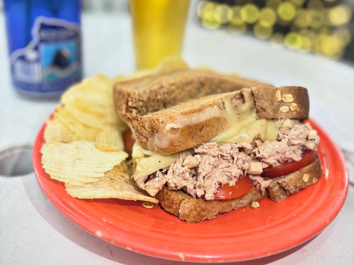 The Fatty Lumpkin tuna sandwich at Hobbit Cafe. | Photo by Hobbit Cafe