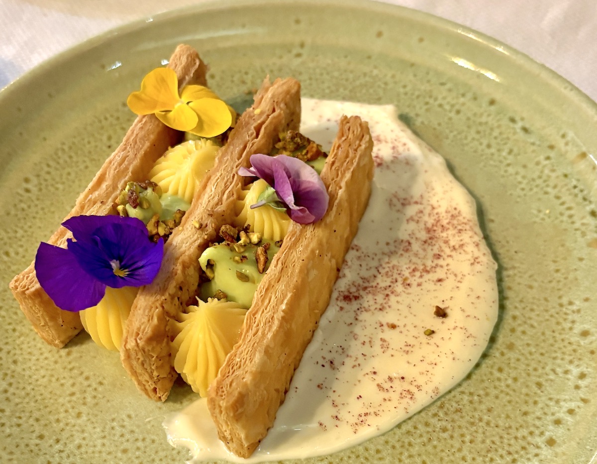 Deconstructed baklava at Alára. | Photo by Courtney E. Smith