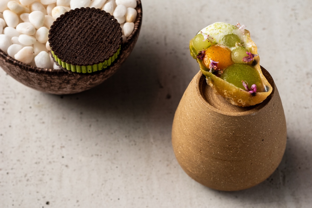 The Oyster Pani Puri. | Photo courtesy of Indienne