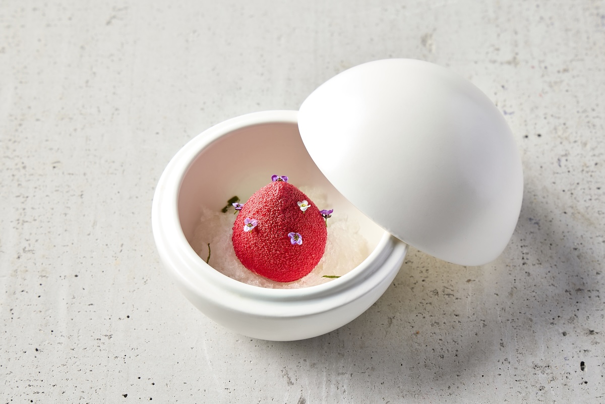 Strawberry Mahabaleshwar at Indienne in NYC. | Photo by Neil John Burger