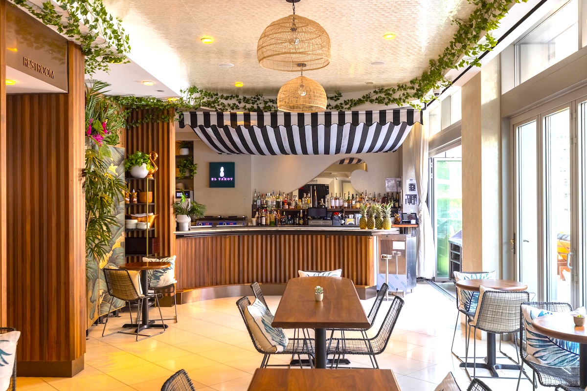 NYC_ Terrace on 7 - DiningOut Tropical vibes and tiki drinks await. | Photo courtesy of Terrace 7