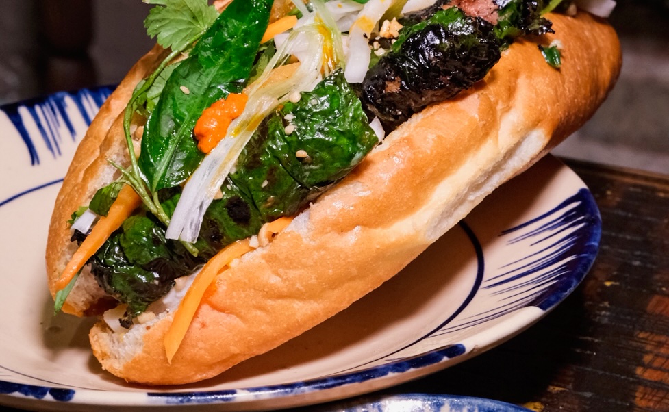 The Bánh Mì Bò Lá Lốt is worth the wait. | Photo courtesy of Banh Anh Em 