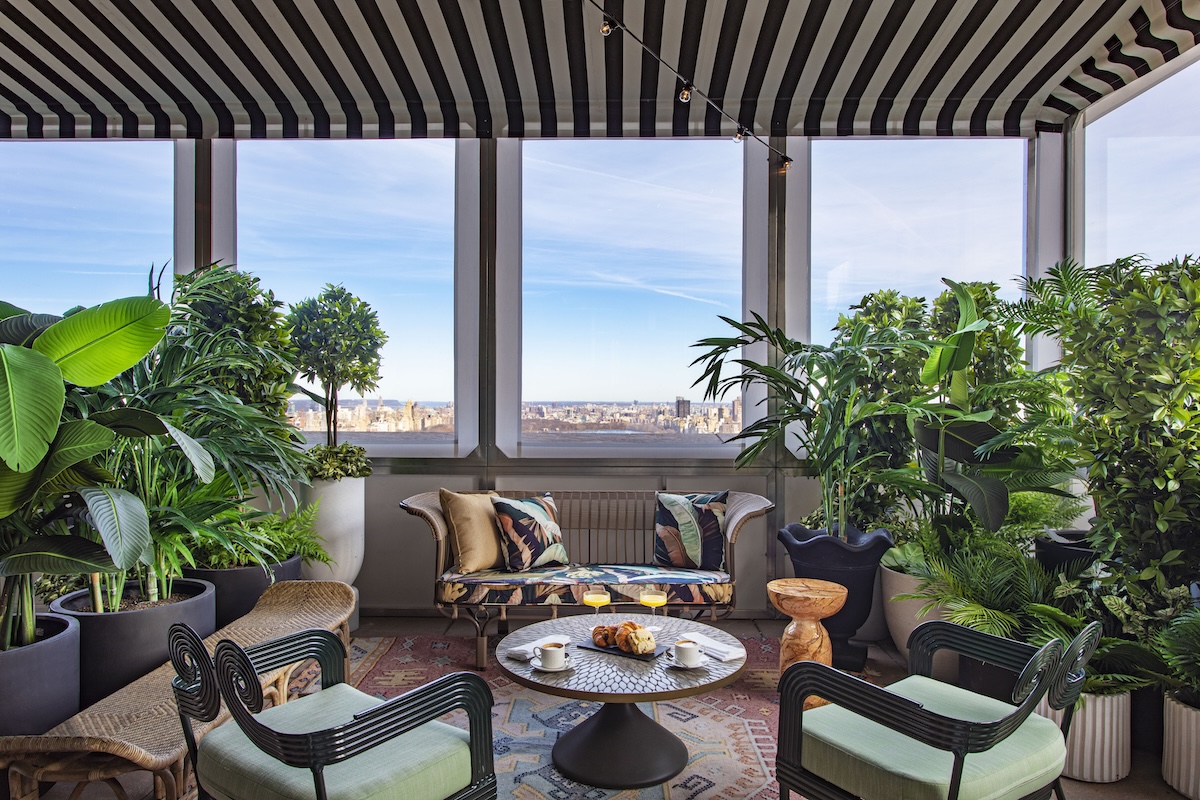 NYC_Darling_Rooftop - DiningOut A room with a view. | Photo courtesy of Darling
