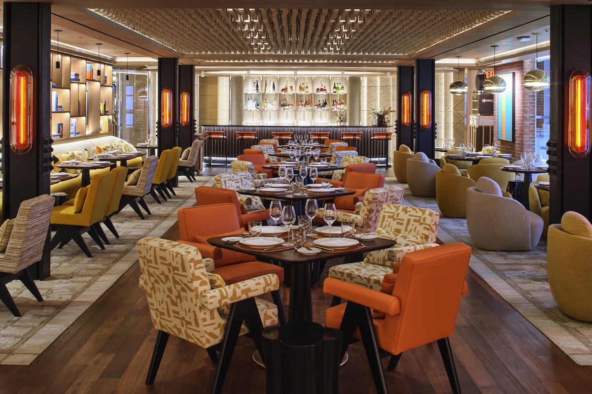 Le Café at Louis Vuitton 57th Street is elegant and delicious. | Photo courtesy of Louis Vuitton