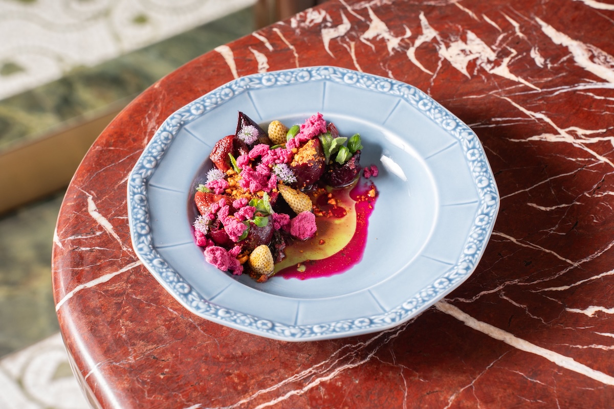 The food at Maison Passerelle is as beautiful as the retail goods. | Photo courtesy of Printemps