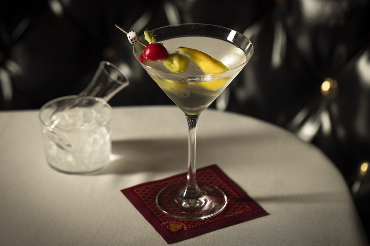 You can't have an over-the-top steakhouse without a great Martini. | Photo by Alex Staniloff