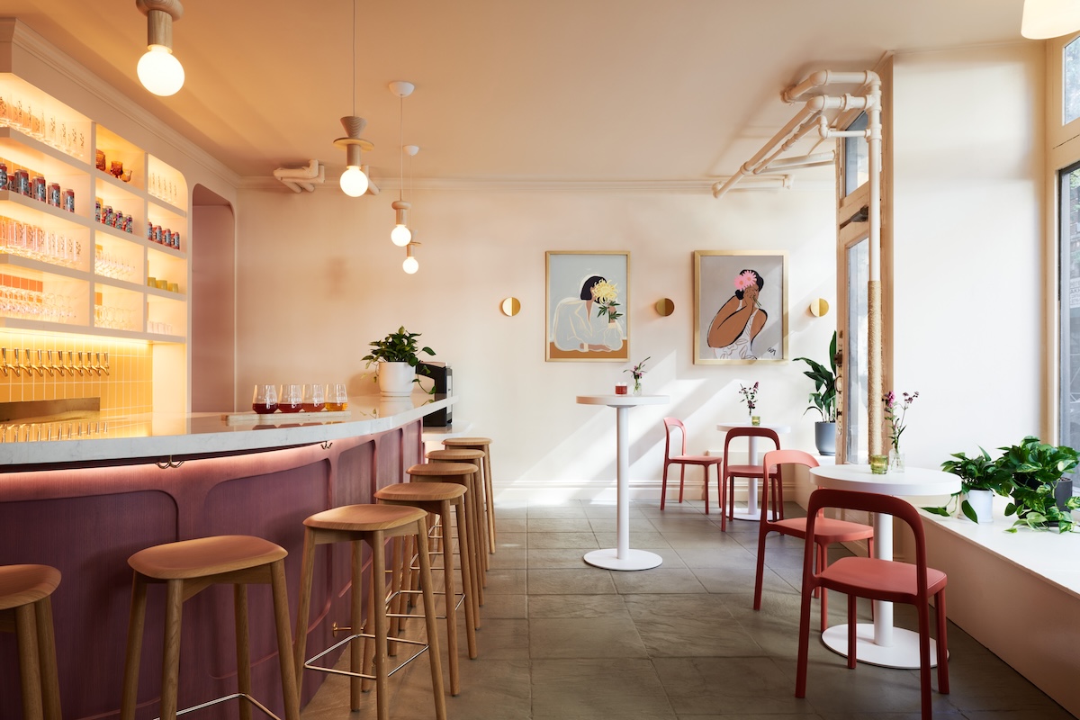 NYC_Talea Beer Co West Village - DiningOut Bright and airy, this West Village spot is great for a date. | Photo courtesy of Talea Beer Co.