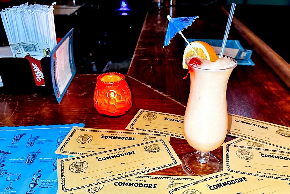 Have a drink, make a friend. | Photo courtesy of The Commodore