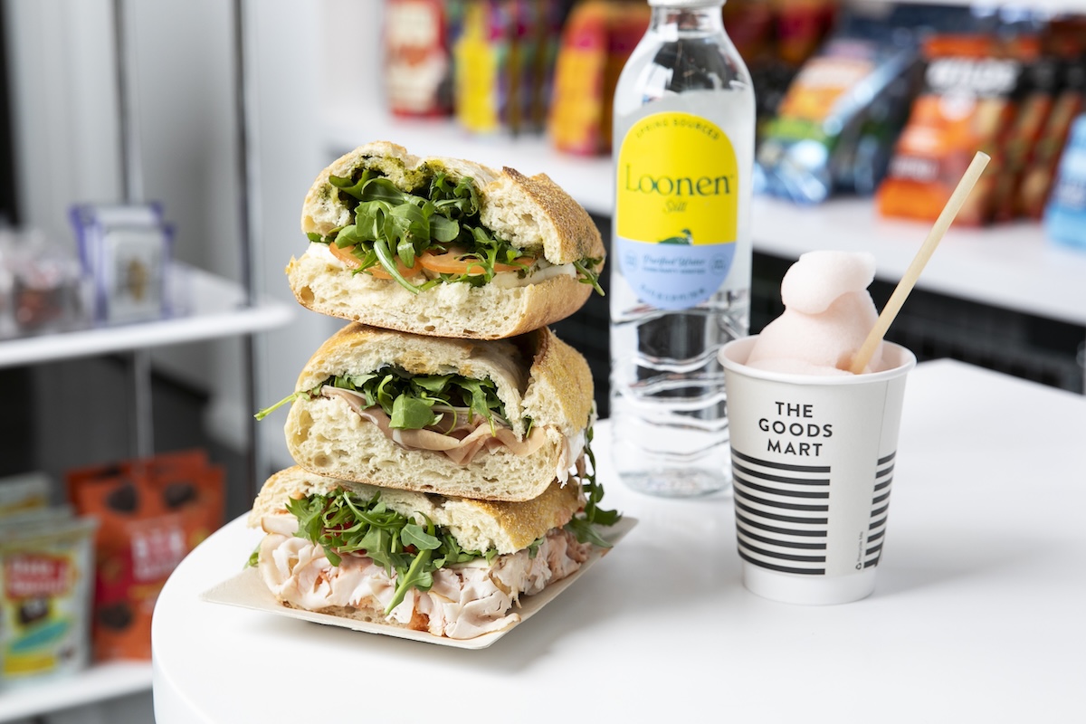 Stack your sandwiches high at The Goods Mart. | Photo by Briana Balducci Photo