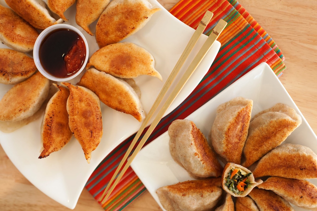 Whether staying for a plate or getting frozen ones for home, this spot makes some of the best dumplings in NYC. | Photo courtesy of Vanessa's Dumpling House