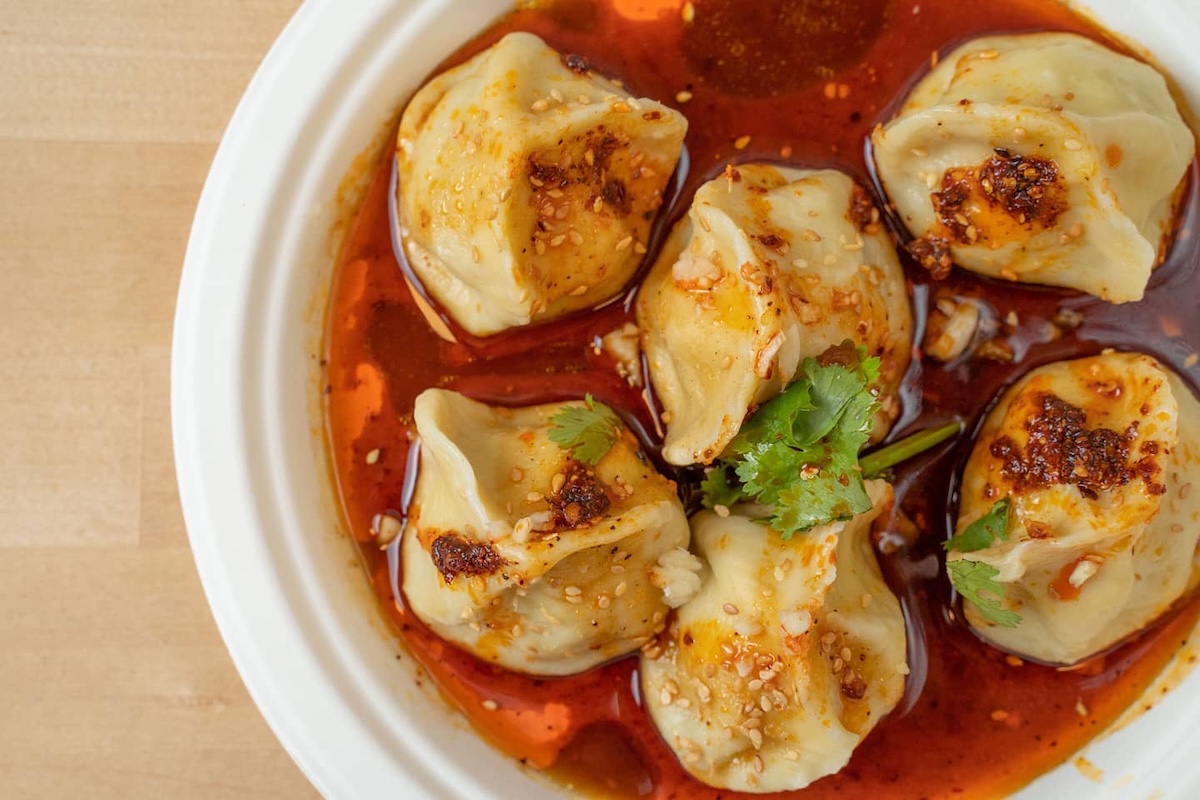 Don't skip the dumplings at Xi’an Famous Foods. | Photo by simivijay