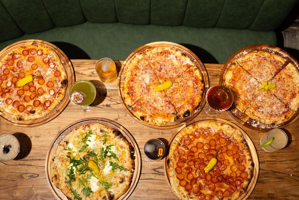 Get all the pizza at the newly-opened Yesterday's. | Photo by Andy Matsanov New York nyc