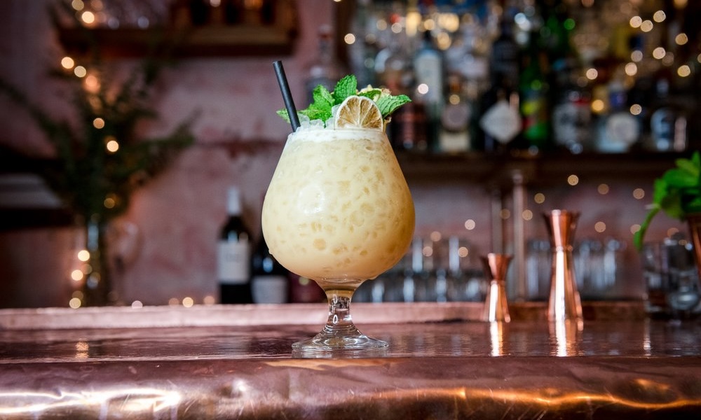 NYC_bar_belly_wonderboy - DiningOut You can hope your date is as good as this cocktail. | Photo courtesy of Bar Belly