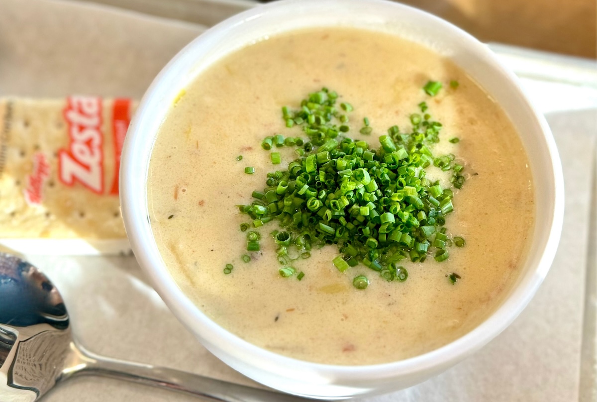Clam Chowder is a must order. | Photo courtesy of Chula Seafood