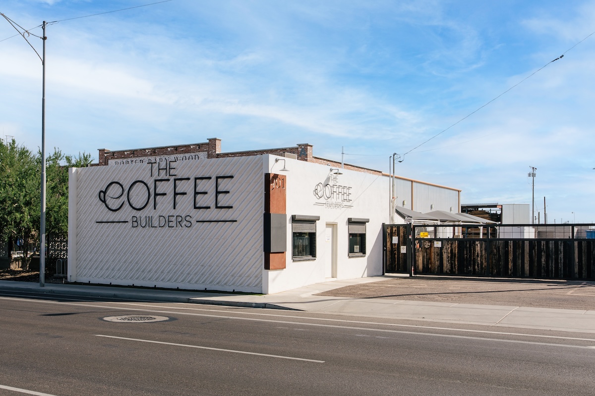 Coffee Builders is housed on the same site as Porter Barn Woods. | Photo courtesy of Coffee Builders
