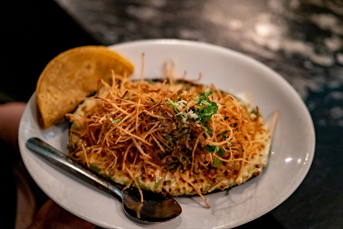 Espiritu’s Queso Fundido, piled high with crispy shoestring potatoes. | Photo courtesy of Visit Mesa