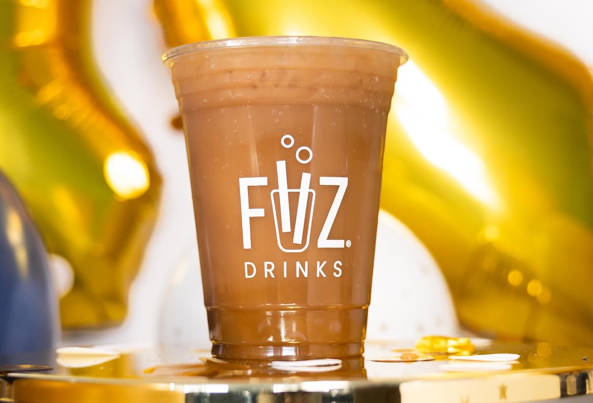 It might look like coffee, but this is actually a peach dirty soda. | Photo courtesy of FiiZ Drinks is a popular place to get a dirty soda in Arizona. | Photo courtesy of FiiZ Drinks