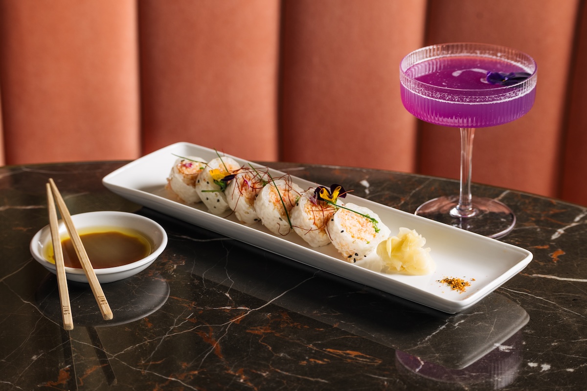 PHX_Jing Scottsdale _Alaskan Snow Crab Roll - DiningOut The Alaskan Snow Crab Roll. | Phot courtesy of Jing