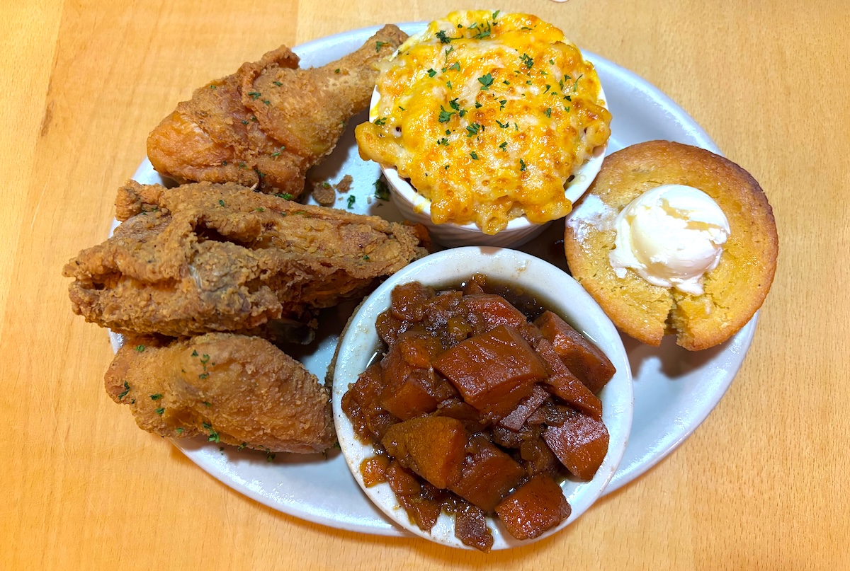 The Chicken and Waffles at Lo Lo's. | Photo by Kris Ann Valdez