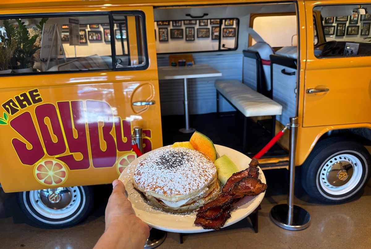 Princess Poppyseed Pancakes from The Joy Bus. | Photo by Kris Ann Valdez