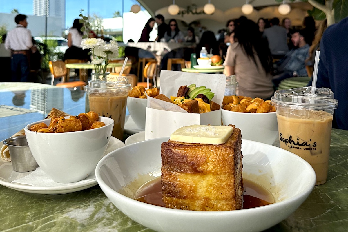 Sophia’s Brunch Counter serves an epic breakfast spread. | Photo by Marisol Castillo