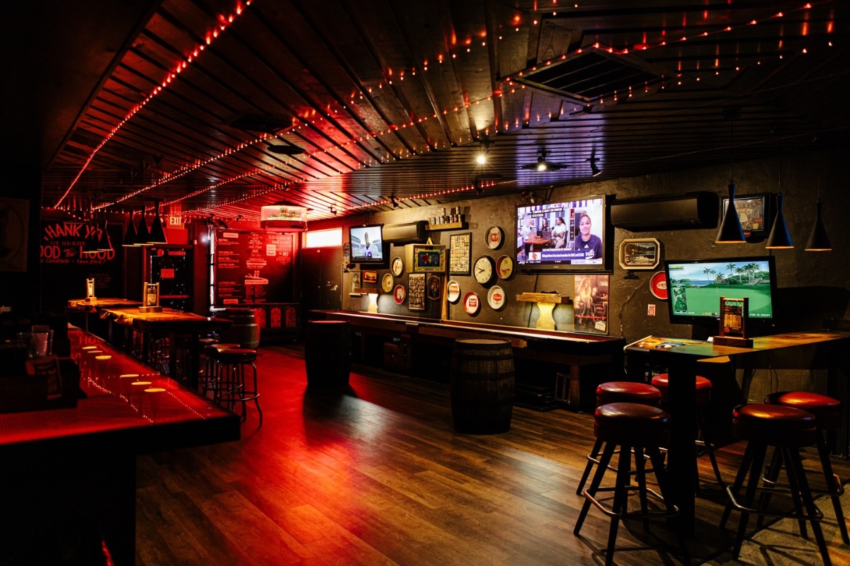 At this Phoenix bar be ready to not only drink, but to also play games. | Photo courtesy of The Little Woody