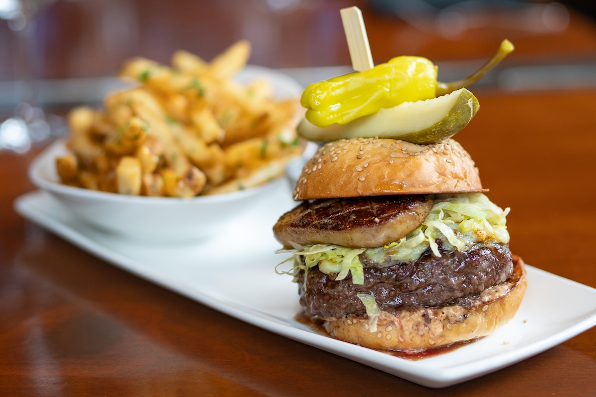 The Baller Burger at Bourbon Steak. | Photo courtesy of Fairmont Scottsdale Princess