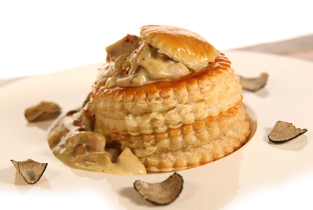 One of the specials, Le Vol au Vent. | Photo courtesy of Viola French Bistro 