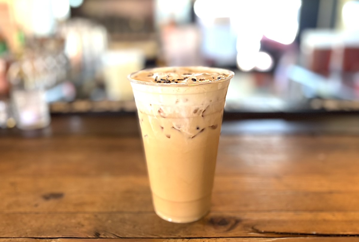 32 Shea makes the Bees Knees Latte, topped with lavender sweet cream. | Photo by Kris Ann Valdez